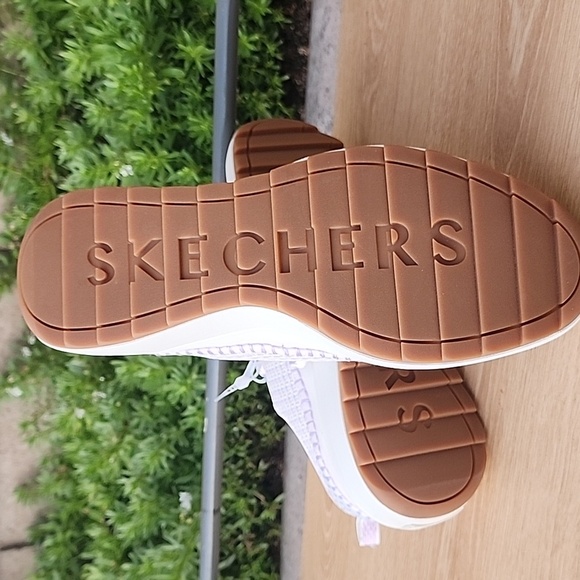 Skechers Court & Classics Patchwork Sneakers 185240 Pastel Pink Blue Size 9.5 - Picture 8 of 9